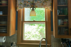 Fabric Valance and Cornice